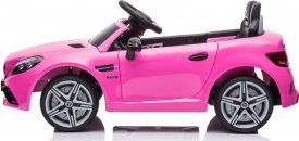 Makina elektrike për kalama Mercedes Milly Mally SLC, 2 motorë, 3 marshe, rozë