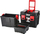 Kuti veglash me rrota AWTOOLS Toolbox, 450x360x640mm, nga plastike e fortë, ngjyrë e zezë