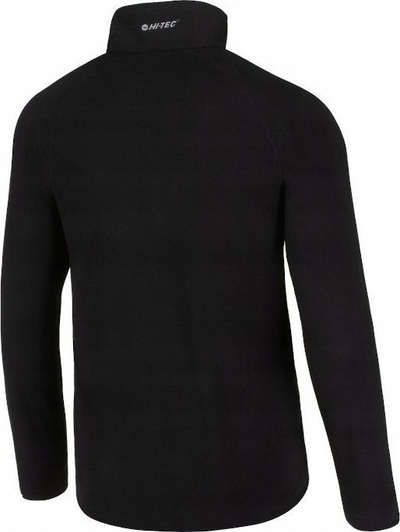 Xhup fleece për burra Hi-Tec, poliestër, XXL, i zi