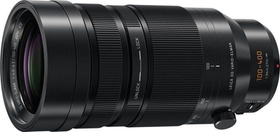 Objektiv Panasonic Leica 100-400mm F4-6.3 Power OIS, Micro Four Thirds, ngjyrë e zezë