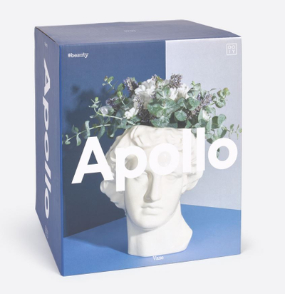 Apollo Vase White - Doiycustom