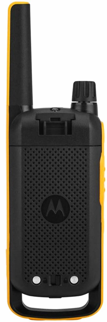 Radio Walkie Talkie Motorola TLKR T82 Extreme, rreze 10 km, IPX4, e verdhë