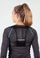 Korrektor qëndrimi Avento Posture Corrector, neopren, një masë, i zi
