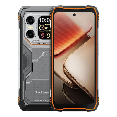 Издржлив телефон Blackview Xplore 1, 6.78\", 20000mAh, портокалов
