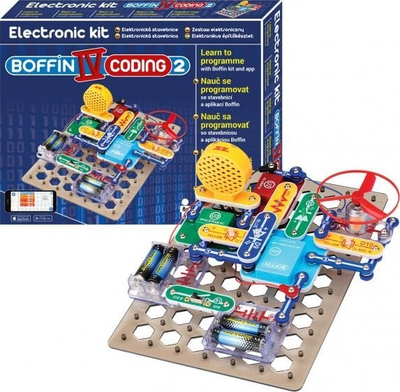 Set elektronik edukativ Boffin IV Coding 2, qindra projekte, për kalamaj 8+