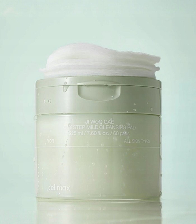 Disqe pastruese fytyre Celimax Ji.Woo.Gae One Step Mild Cleansing Pad, 60 copë, 230ml