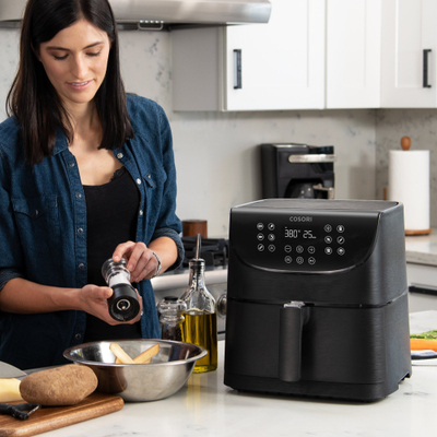 Fritezë me ajër Cosori Smart CS158-AF-RXB, 5.5L, WiFi, e zezë