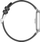Smartwatch G. Rossi SW009-5, ekran TFT HD, IP67, argjendtë me të zezë