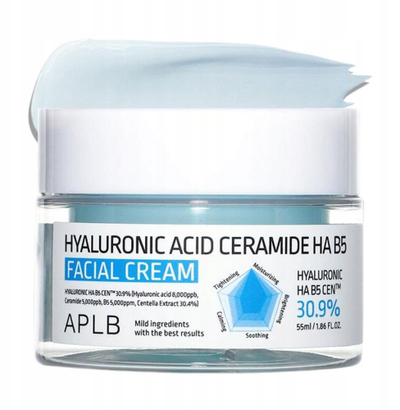 Krem fytyre APLB Hyaluronic Acid Ceramide HA B5, 55ml, hidratues