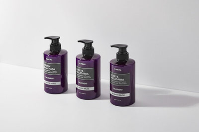Trajtim flokësh Kundal Honey & Macadamia Protein Treatment, për flokë të dëmtuar, White Musk