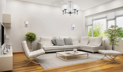 Llambë muri Activejet AJE-MIRA 1P, 1x40W, E27, argjend