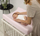 Mbulesë për ndërru beben BabyMatex Bamboo, 50/60x70/80 cm, gri me jeshile
