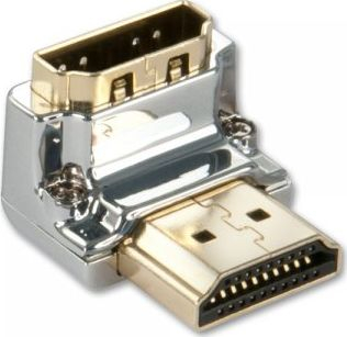 Përshtatës Lindy HDMI në HDMI, i argjendtë