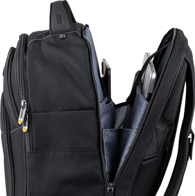 Shpinore për laptop StarTech.com, 17.3", me organizues për aksesorë, najlon balistik, e zezë