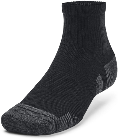 Çorape tenisi Under Armour Performance Tech Quarter, 3 palë, të zeza