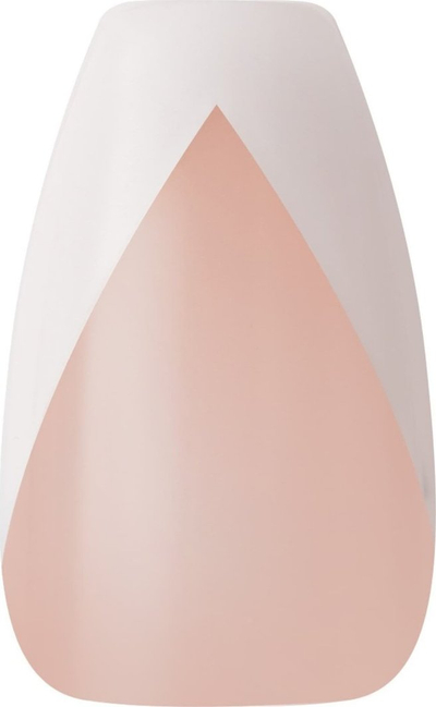 Thonj artificial KISS Classy Nails Silk Dress, gjatësi mesatare, formë ovale, bojë neutrale