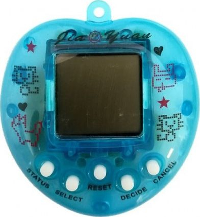 Loja elektronike Tamagotchi, me ekran digjital, me varëse blu