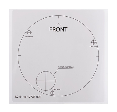 Kamerë dome IP Dahua IPC-HDBW3842R-ZAS-2712, 8MP, IR, vari-fokale