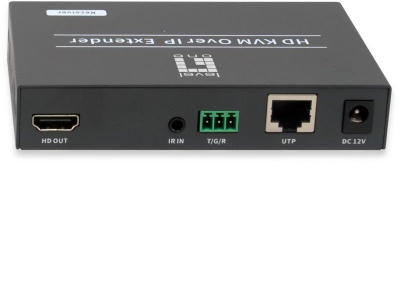 Transmetues HDMI LevelOne HVE-6701R, video wall mbi IP, PoE, i zi