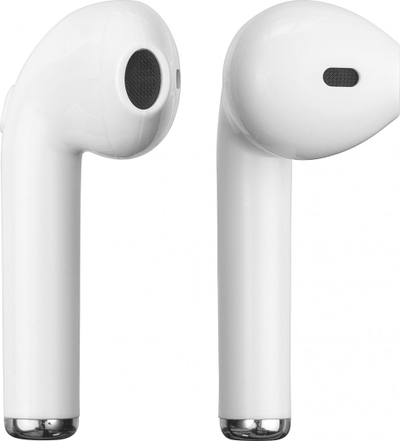 Kufje wireless Streetz TWS-0008, Bluetooth, me kuti karikimi, të bardha