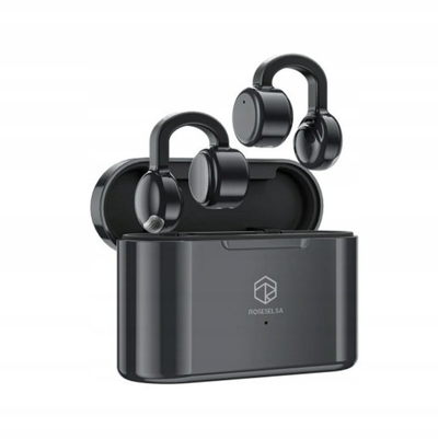 Kufje wireless Technika Wody OPENFREE, TWS in-ear, me kuti karikimi, të zeza