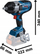 Çelës goditës me bateri Bosch GDS 18V-1000 C, 1000 Nm, 18V, blu