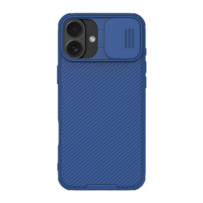 Mbrojtëse telefoni Nillkin CamShield Pro Magnetic, për iPhone 16, MagSafe, blu