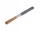 Spatulë për tortë dhe krem, 42cm, çelik inox, dorezë druri
