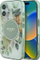 Kapak telefoni Guess GUHMP16SHFWBDCEN, iPhone 16 6.1", hardcase, MagSafe, jeshile me lule