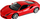 Makinë me telekomandë Rastar Ferrari 488 GTB, shkalla 1:14, e kuqe