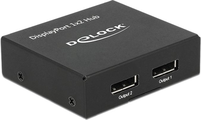 Splitter DisplayPort Delock 1x2, 1.2, 4K, i zi