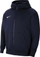 Bluzë me kapuç Nike Park 20 Junior CW6891-451, fleece, me zinxhir të plotë, blu navy