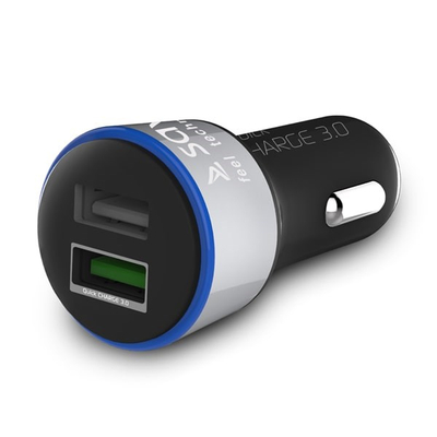 Karikues makine Savio SA-06/B, 2x USB, Quick Charge 3.0, i zi