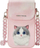 Çantë telefoni Nimmy Big Eyed Pet 2.0 Cat, për telefon, rozë