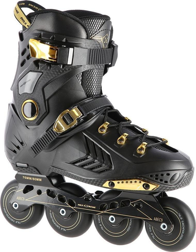 Patina inline Nils Extreme NA20002, nr. 40, ABEC9, e zezë me të artë