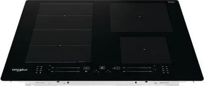 Pllakë me induksion Whirlpool WF S7560 NE, 60cm, xham, e zezë
