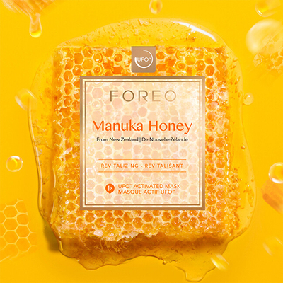 Maskë rigjallëruese për fytyrë Foreo Manuka Honey, 6 x 6 g