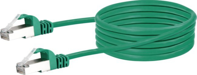 Kabllo rrjeti Schwaiger CKB6025 059, Cat6, 2.5m, jeshile