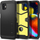 Kapak për Samsung Galaxy Xcover 6 Pro Spigen Tough Armor, i zi