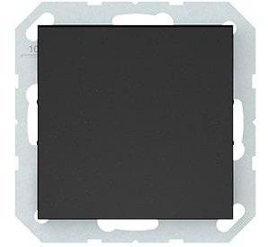Çelës drite Vila BLACK SWITCH P110-010-02, njëfish, i zi