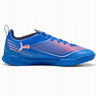 Këpucë futbolli salle Puma Ultra 6 Play IT Jr 108538 01, për kalamaj, blu