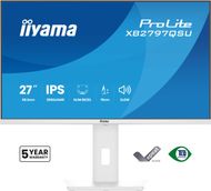 Monitor Iiyama ProLite XB2797QSU-W1, 27", QHD 2560x1440, IPS, i bardhë