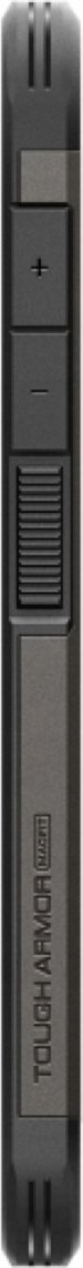 Kapak telefoni Spigen Tough Armor MagSafe për Samsung Galaxy S25 Plus, me stendë mbrapa, Gunmetal