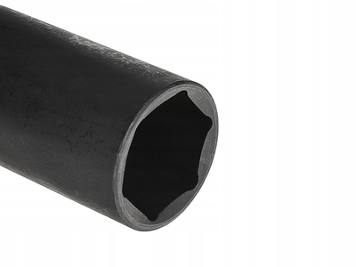 Çelës çorape goditës Tvardy Deep Impact, 1/2", 17mm, i zi