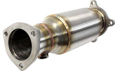 Downpipe TurboWorks Audi A4 B9 2.0 TFSI, 2WD 4WD, çelik inox