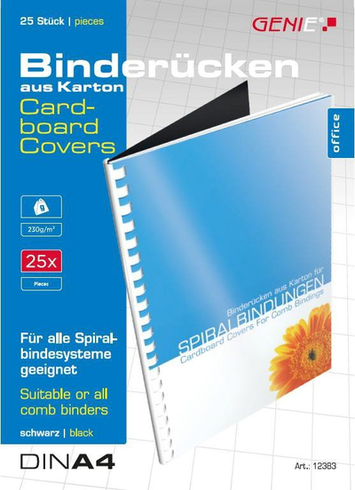 Karton A4 Genie 12383, 25 fletë, 230 g/m², i bardhë