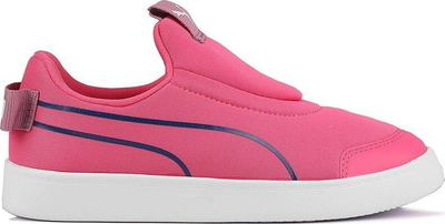 Atlete për kalamaj Puma Courtflex V2 Slip On PS, pa lidhëse, nr 32.5, rozë