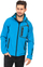 Xhaketë softshell për burra Hi-Tec Nils M, mikrofleece, me kapuç, blu