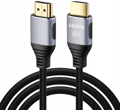 Kabllo HDMI LTC LXHD214, 5m, 8K UHD, e zezë