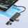 Hub USB Orico PAPW3AT-C3, 3x USB-A 3.0, lexues kartash microSD/SD, i zi